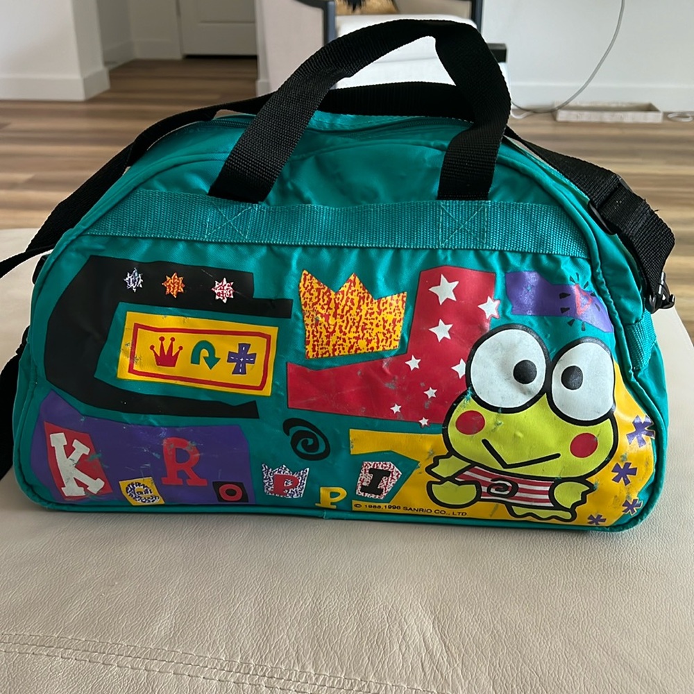 Keroppi duffel bag
